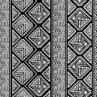Hand Drawn Ethnic Seamless Pattern N24