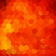 abstract background with red yellow orange hexagons