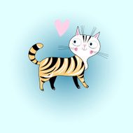 in love with a cat