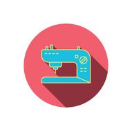 Sewing machine icon Embroidery sign N9
