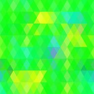 seamless pattern with bright colored rhombus green yellow color