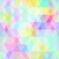 Abstract hipsters seamless pattern with bright colored rhombus