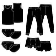 Pants briefs shirt