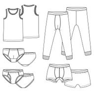 Underpants briefs shirt