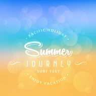 Summer calligraphic designs