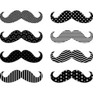 Mustaches Pattern Collections