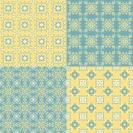 Geometric seamless pattern N17