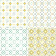 Geometric seamless pattern N18