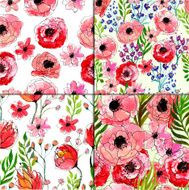 Seamless Floral Pattern N478