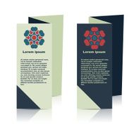 Brochures design for social infographic diagram presentation N13