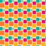 Abstract geometric square seamless pattern illustration N4