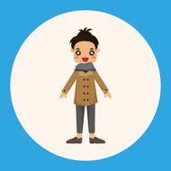 boy man cartoon theme elements N3