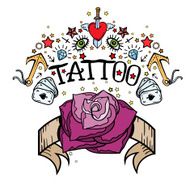 Vector Color Tattoo Illustration