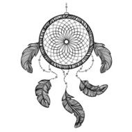 Vector Dream Catcher Illustration