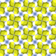 Abstract seamless pattern motif background Geometric colorful shapes composition