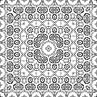 Abstract seamless outline pattern N6