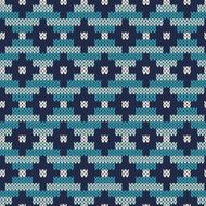 Knitted Sweater Design Seamless Pattern N2