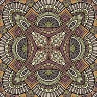 Abstract vector tribal ethnic background N42