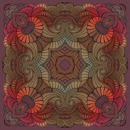Abstract vector tribal ethnic background N45