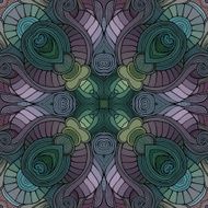 Abstract vector tribal ethnic background N46