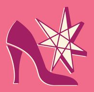 Woman&#039;s Pump and Star