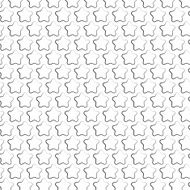 Abstract geometric star seamless pattern illustration