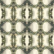 Seamless pattern with floral motives N5