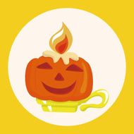 Halloween pumpkin theme elements N2