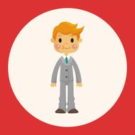 boy man cartoon theme elements N11