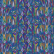 Seamless pattern with multicolored Zebra skin N2