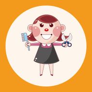hair designer theme elements