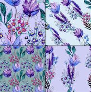 Seamless Floral Pattern N484
