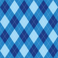 Argyle pattern blue rhombus seamless texture N2