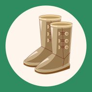 shoes boot style theme elements N4