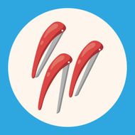 hair products theme hairpin elements N2
