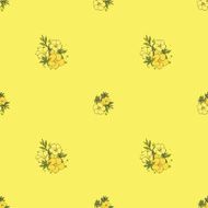 Seamless Floral Pattern N486