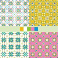 Geometric seamless pattern N25