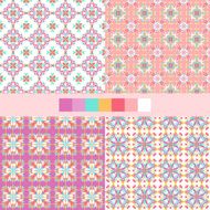 Geometric seamless pattern N26