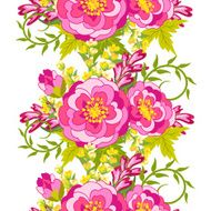 Seamless floral ornament N14