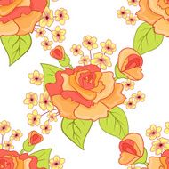 Seamless floral background N114