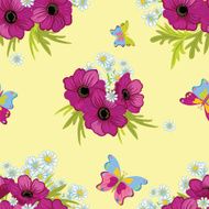 Seamless floral background N119