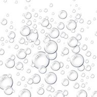 Water bubbles pattern or background