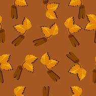 Seamless pattern with leaf abstract leaf texture endless background N5