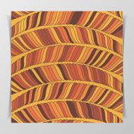 Striped wave brown Pattern