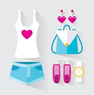 Woman clothing set