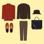 Casual man clothes