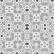 Abstract seamless outline pattern N7