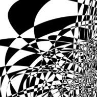 Abstract Psychedelic Art Background Vector Illustration N5