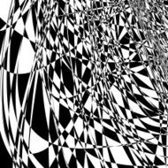 Abstract Psychedelic Art Background Vector Illustration N7