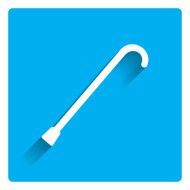 Walking cane icon